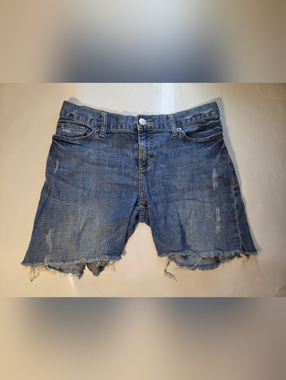 boyfriend denim shorts